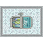 Sardine Family Turquoise 1 Child - Personalized