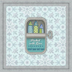 Sardine Family Turquoise 1 Child - Personalized