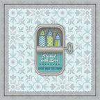Sardine Family Turquoise 1 Child - Personalized