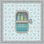 Sardine Family Turquoise 1 Child - Personalized