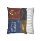 Personalized Zodiac Pillow Cover - Custom Astrology Throw Pillow with Name, Birthday, Sign and Element