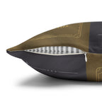 Personalized Zodiac Pillow Cover - Custom Astrology Throw Pillow with Name, Birthday, Sign and Element