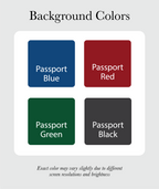 Personalized Passport Travel Blanket - Custom Adventure Throw with International Stamps